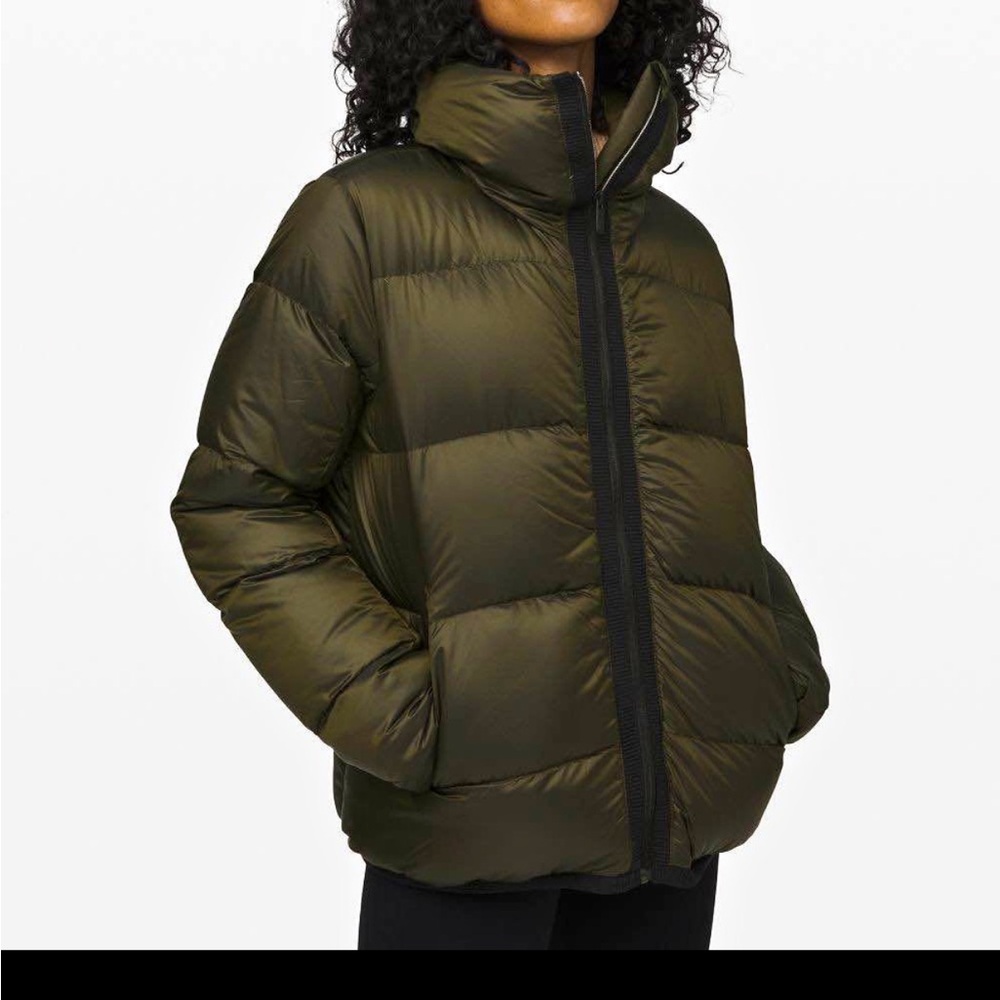 Lululemon Women's Olive Puffer Jacket